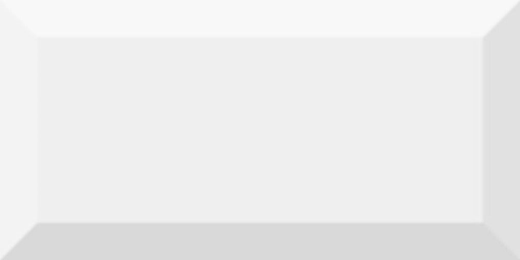 Vægflise Biselado Mugat Blanco 10x20