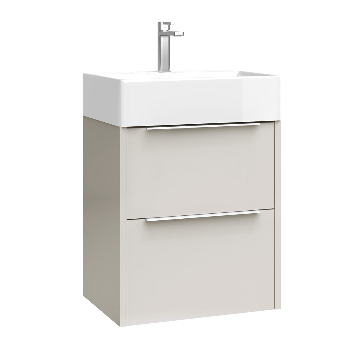 Prøve Badeværelsesmøbel Set Tenfors Smidig 50 cm Beige Mink