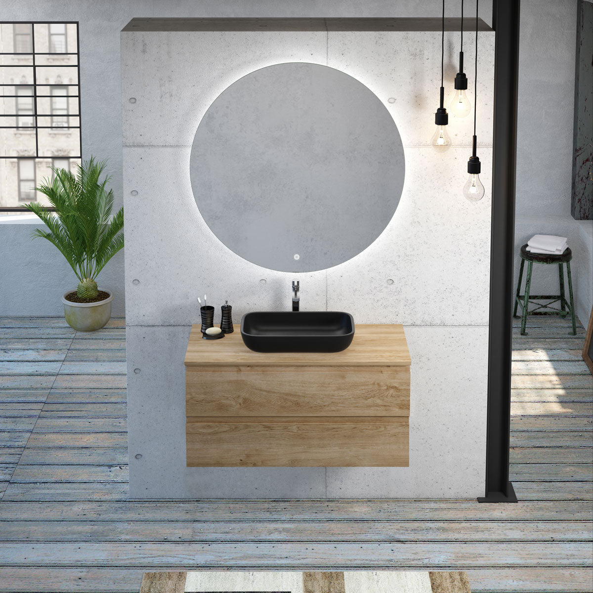 Bordplade Tenfors 80x45 cm Eg