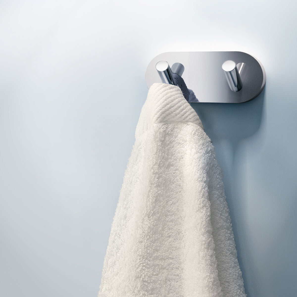 Dobbelkrog Smedbo Home Krom Blank