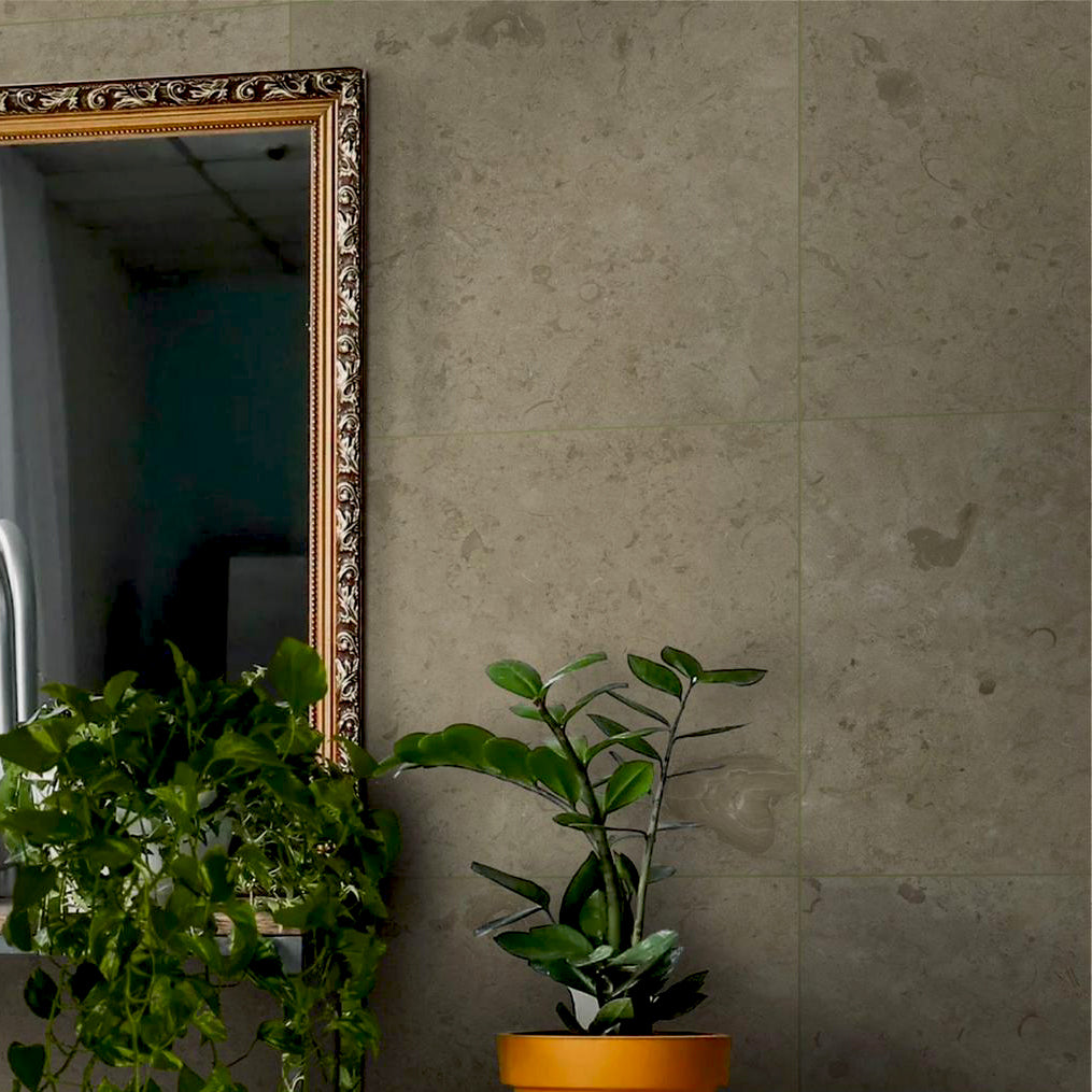 Klinker Jura Kalksten Taupe Mat 60x60