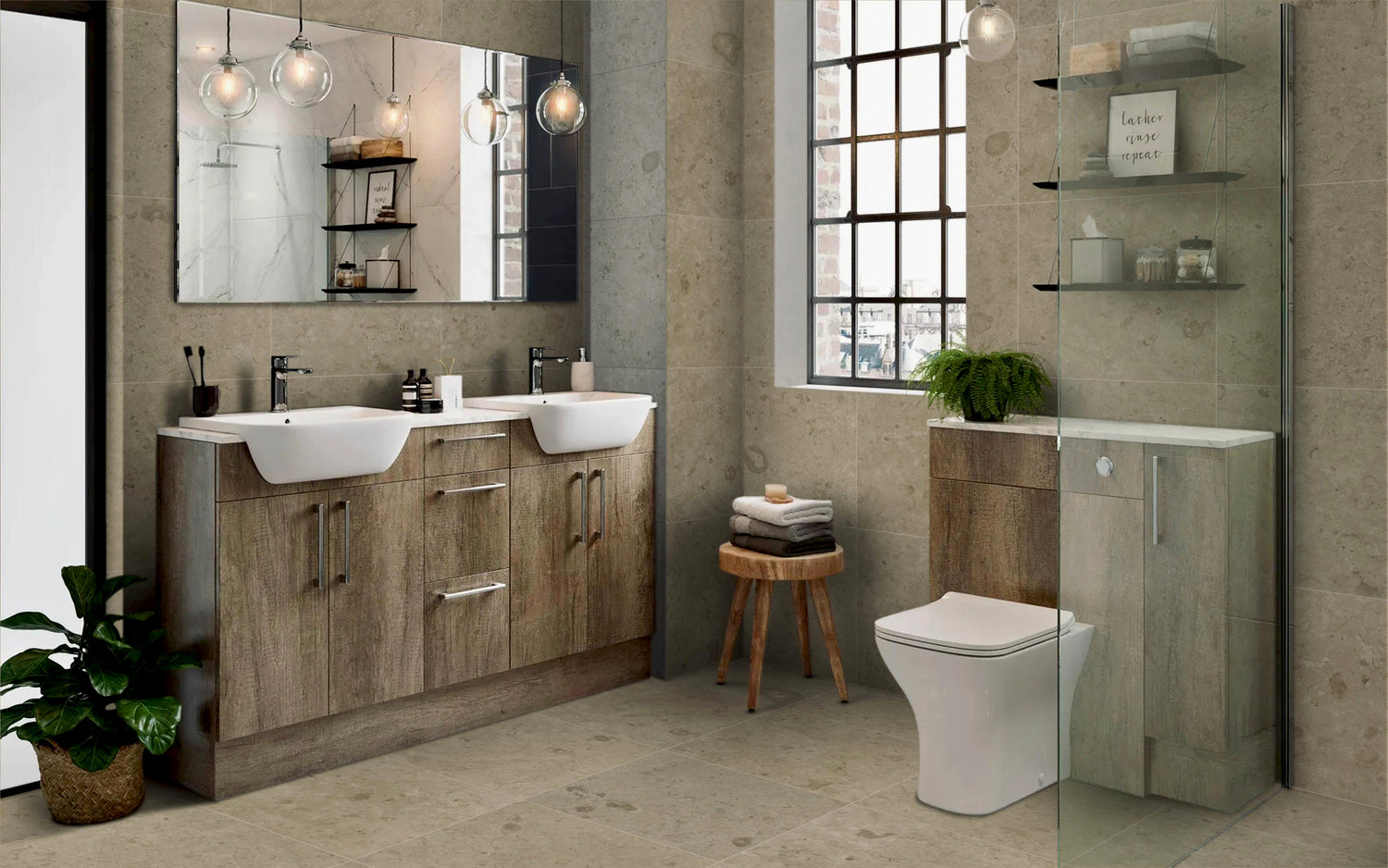 Klinker Jura Kalksten Taupe Mat 60x60