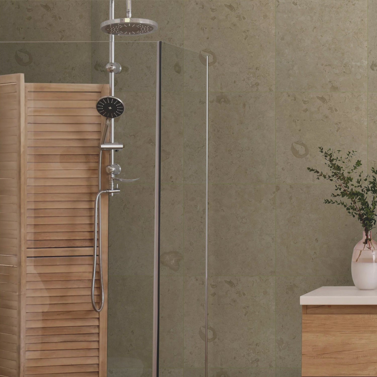 Klinker Jura Kalksten Taupe Mat 60x60