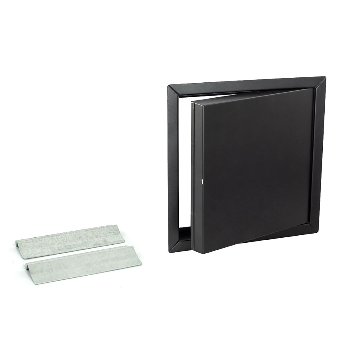 Inspektionslem Push Black 200x200 mm