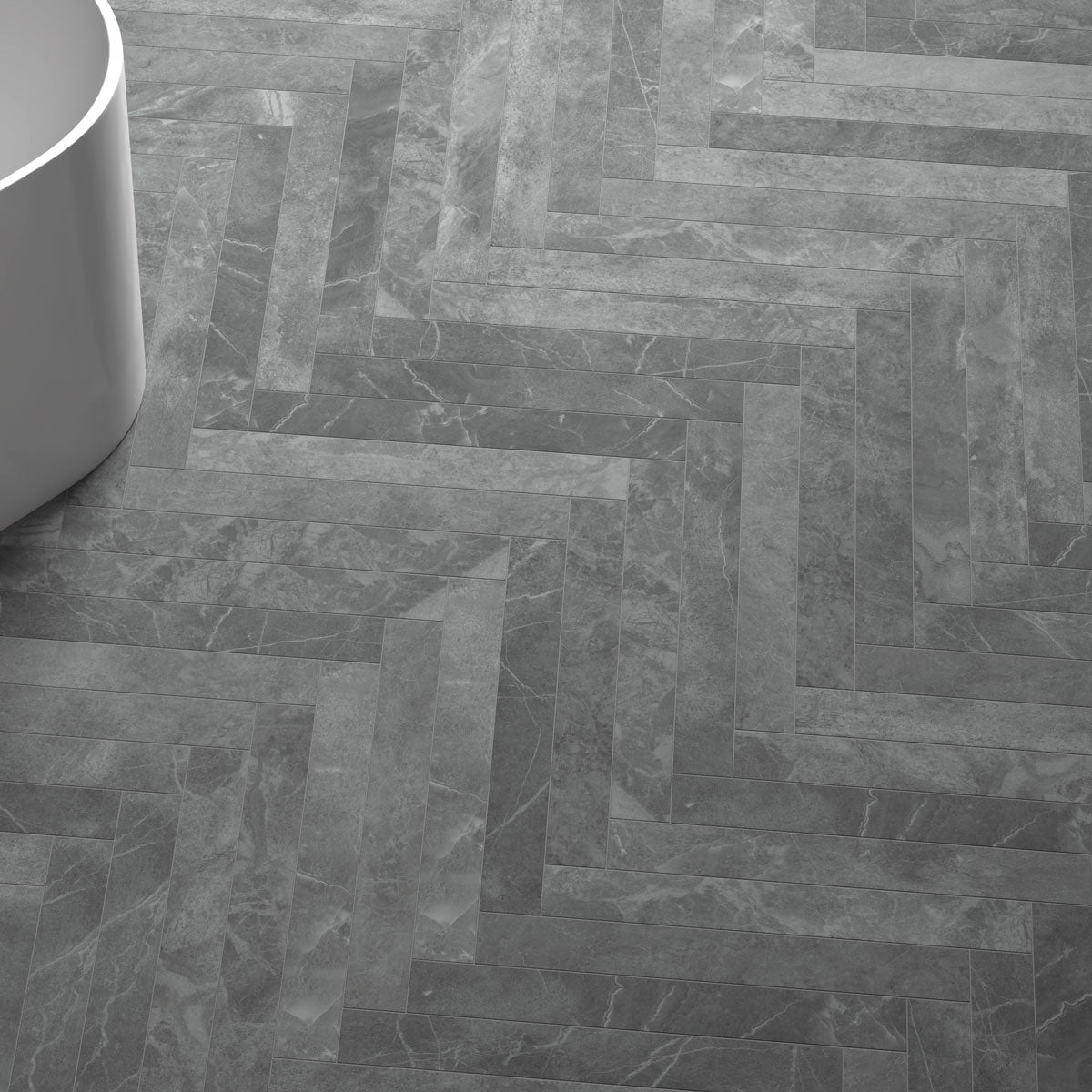 Vægflise Marmoris Grey Mat 7,5x60