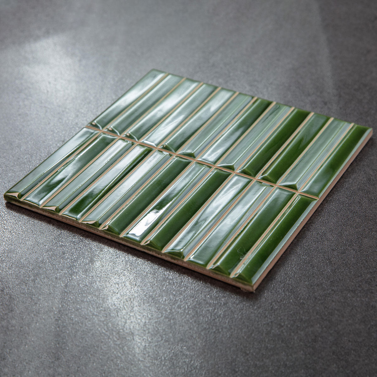 Vægflise Melody Royal Green Blank 20x20