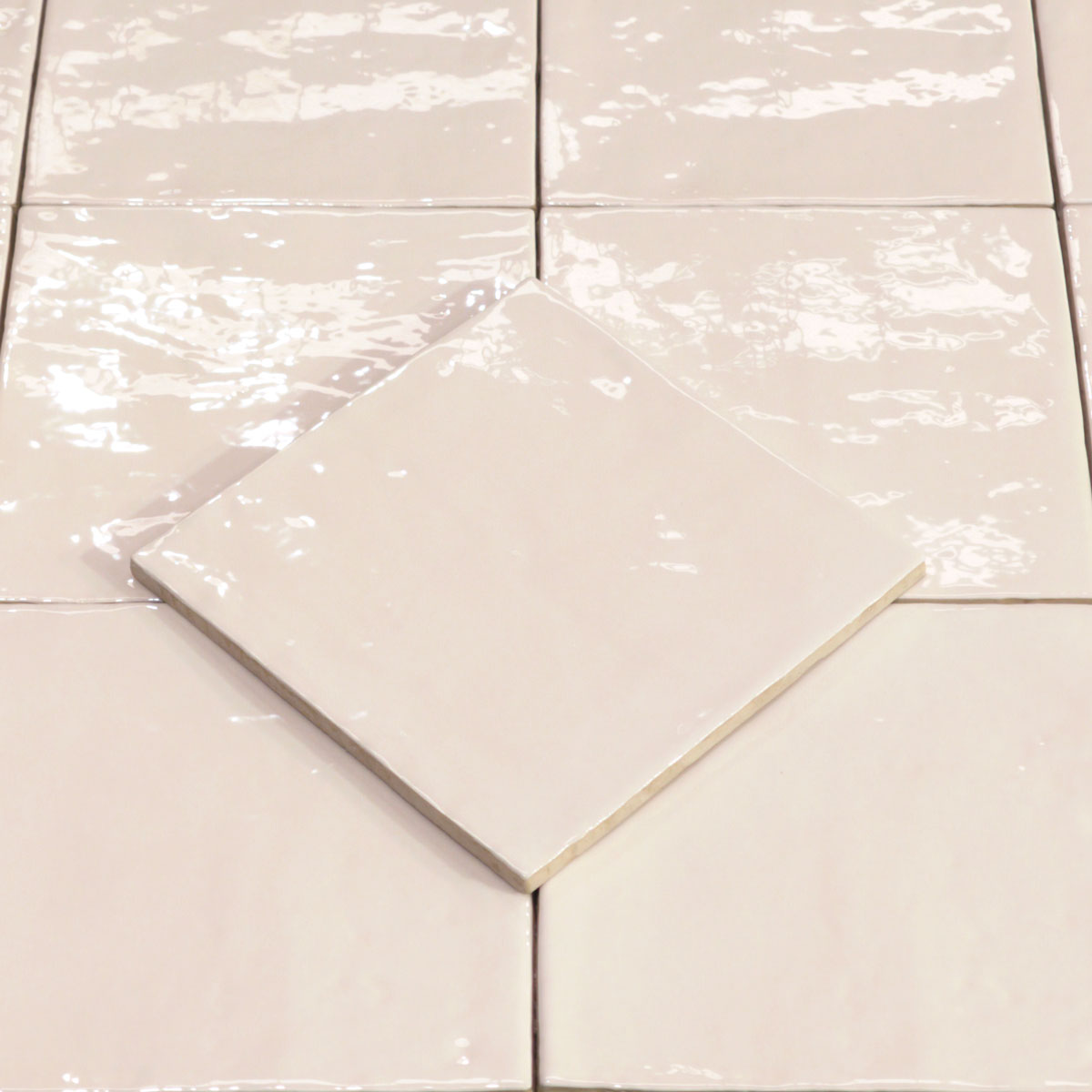 Vægflise New Country Blush Blank 15x15