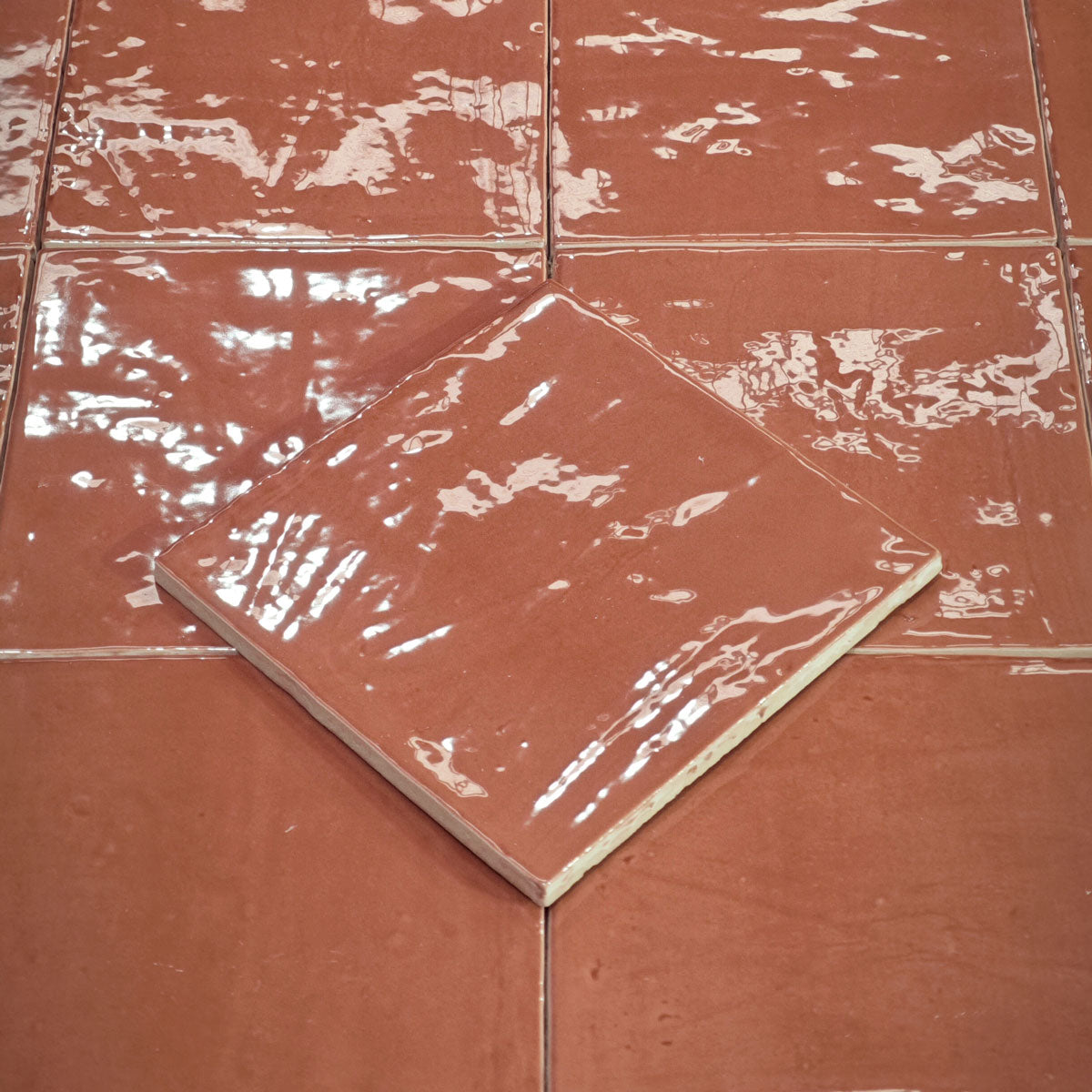 Vægflise New Country Clay Blank 15x15