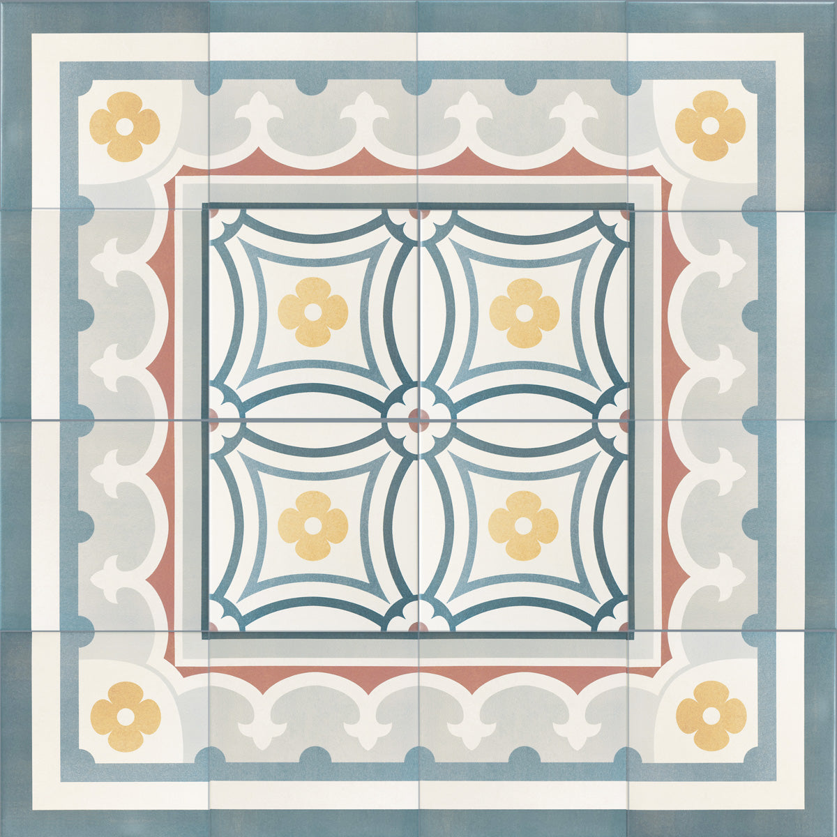 Klinker Atelier Riviera Dekor Mat 20x20