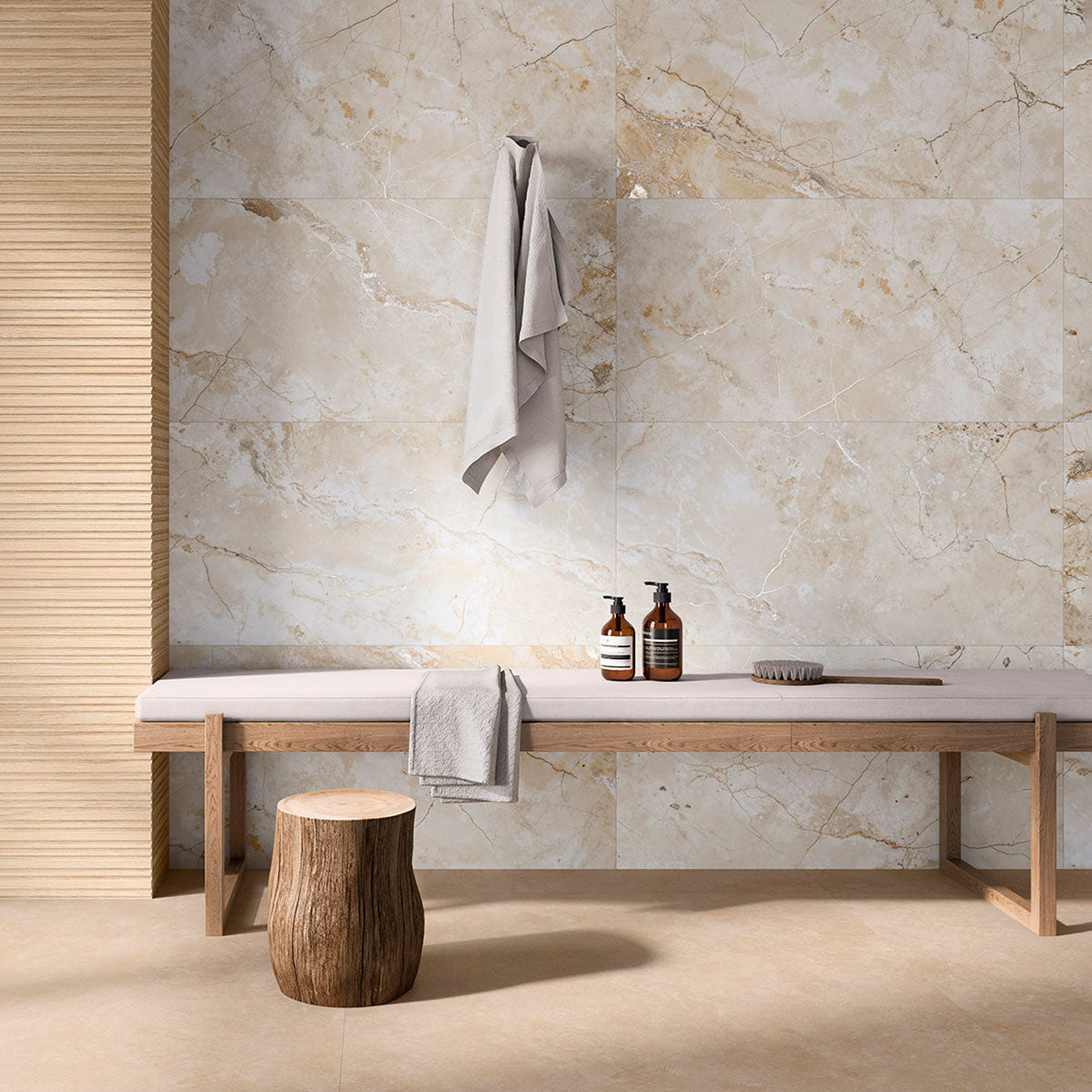 Prøve Klinker Golden Mist Marmor Mat 60x120