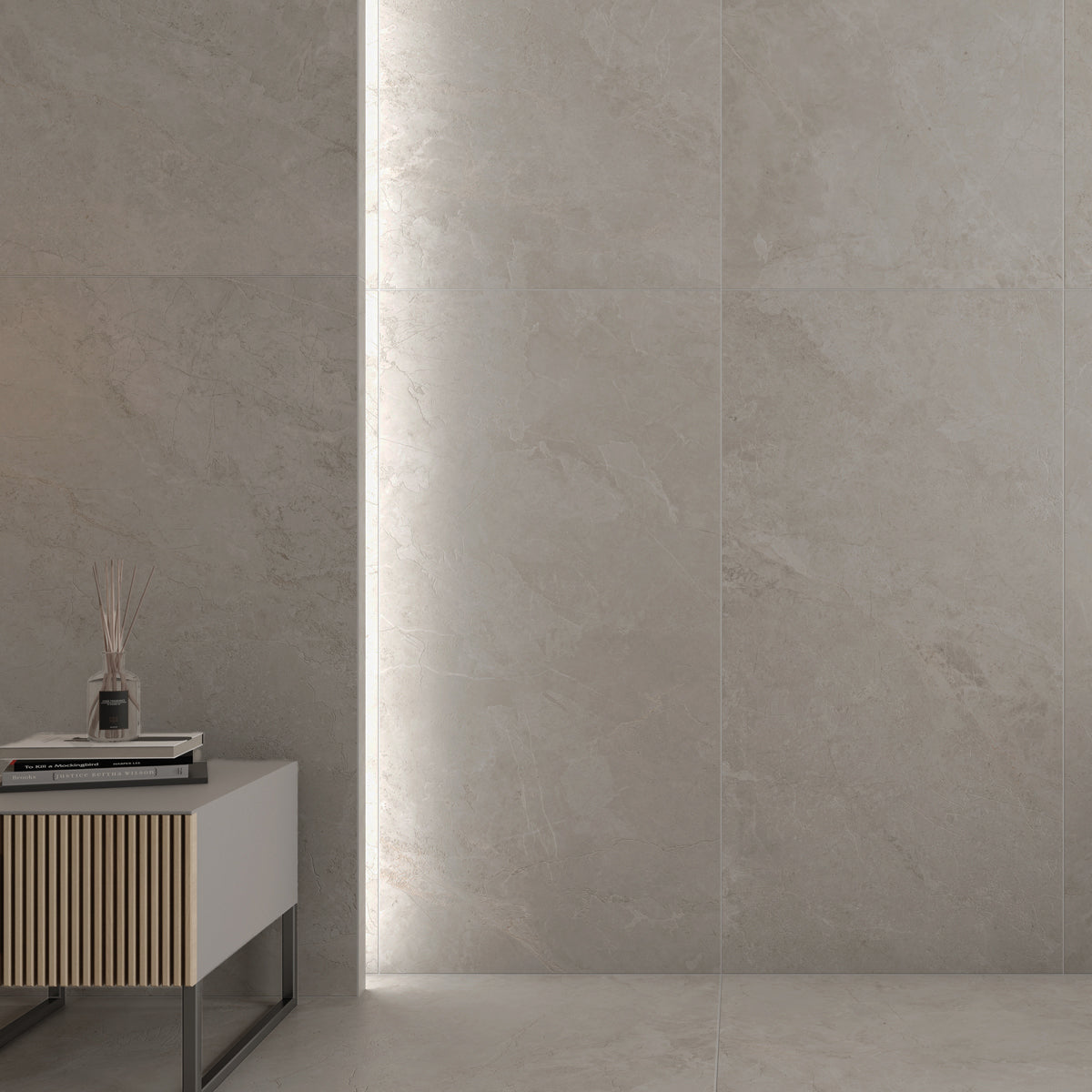 Klinker Marais Bone Marmor Mat 60x60