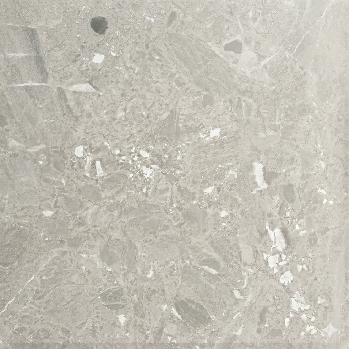 Klinker Mystery Marmor Sand Mat 60x60