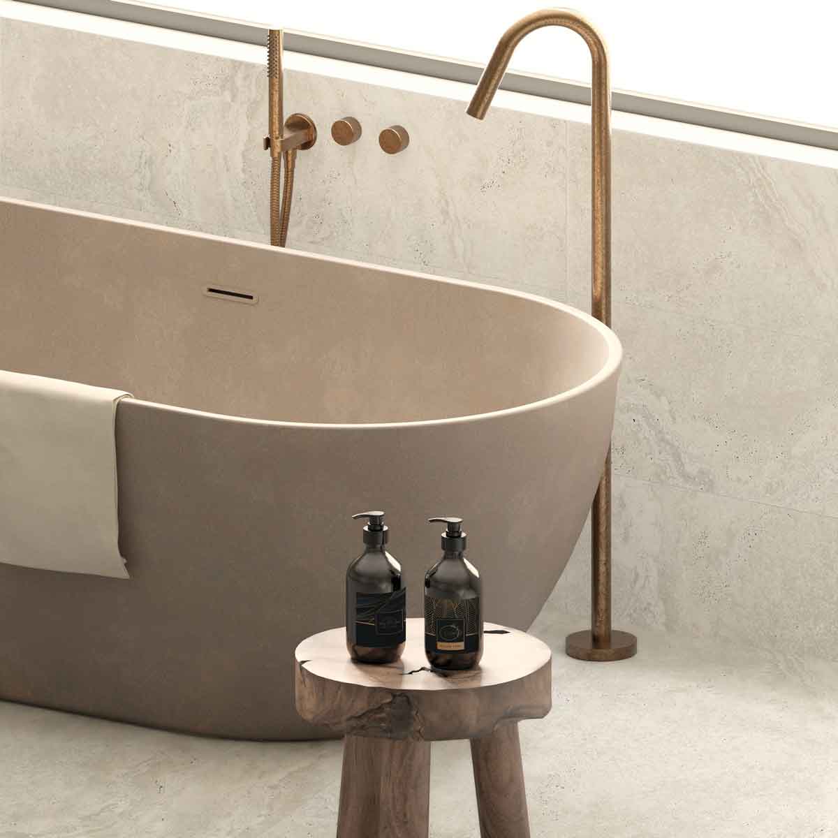 Klinker Navona Soft Niveo Marmor Mat 60x60