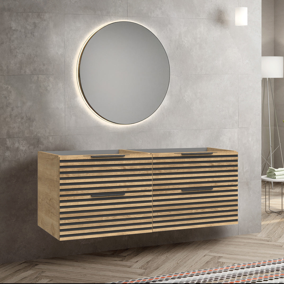 Kommode 120 cm Tenfors Stilja Eg 4 skuffer