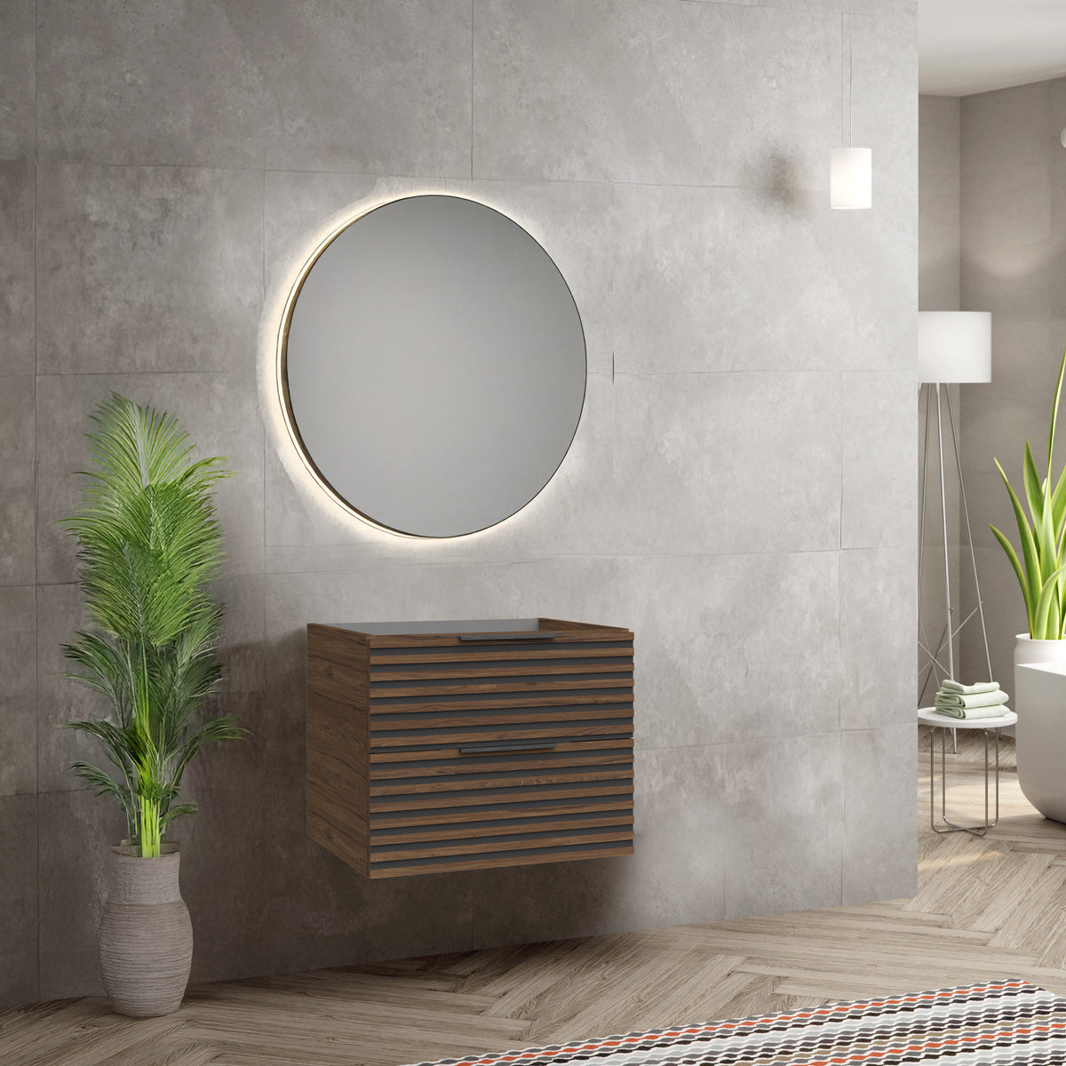 Kommode 60 cm Tenfors Stilja Valnød