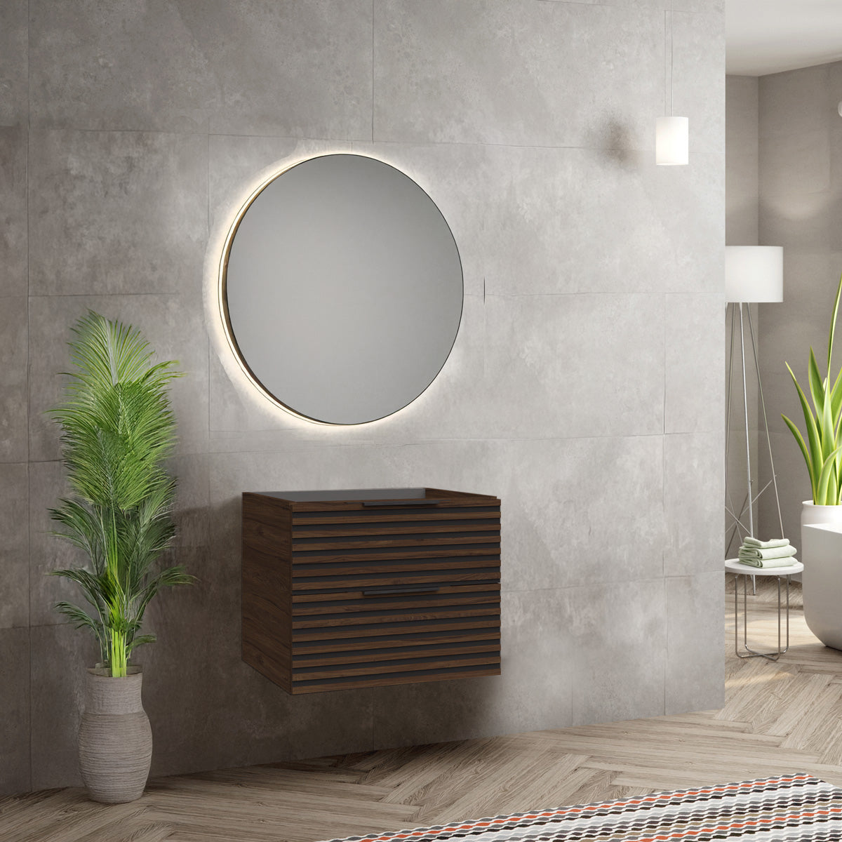 Kommode 60 cm Tenfors Stilja Valnød