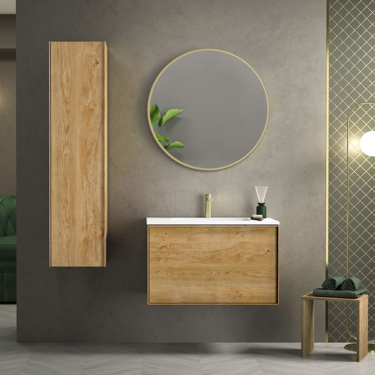 Provbit Kommod 80 cm Tenfors Rosendal Ek