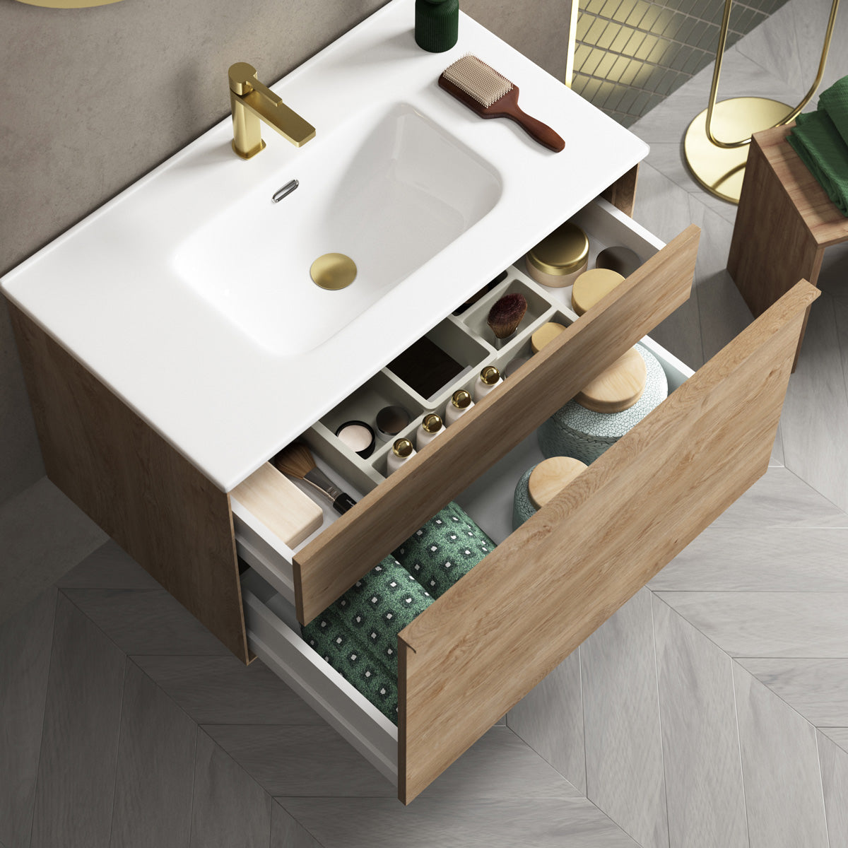 Kommode 60 cm Tenfors Rosendal Eg