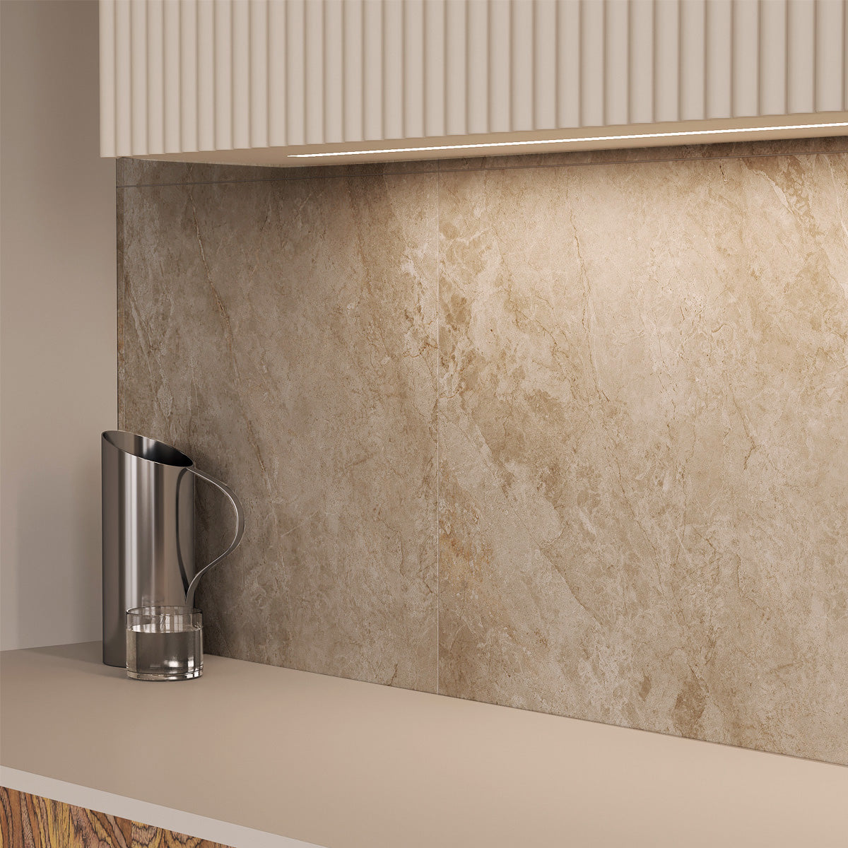 Klinker Marais Beige Marmor Mat 60x60