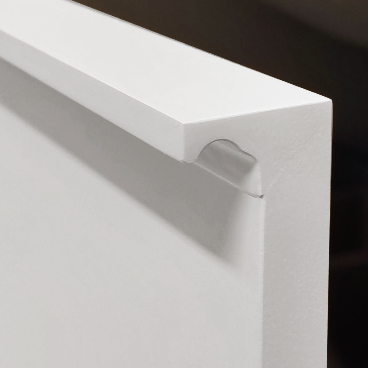 Kommode 80 cm Tenfors Rosendal Hvid Mat