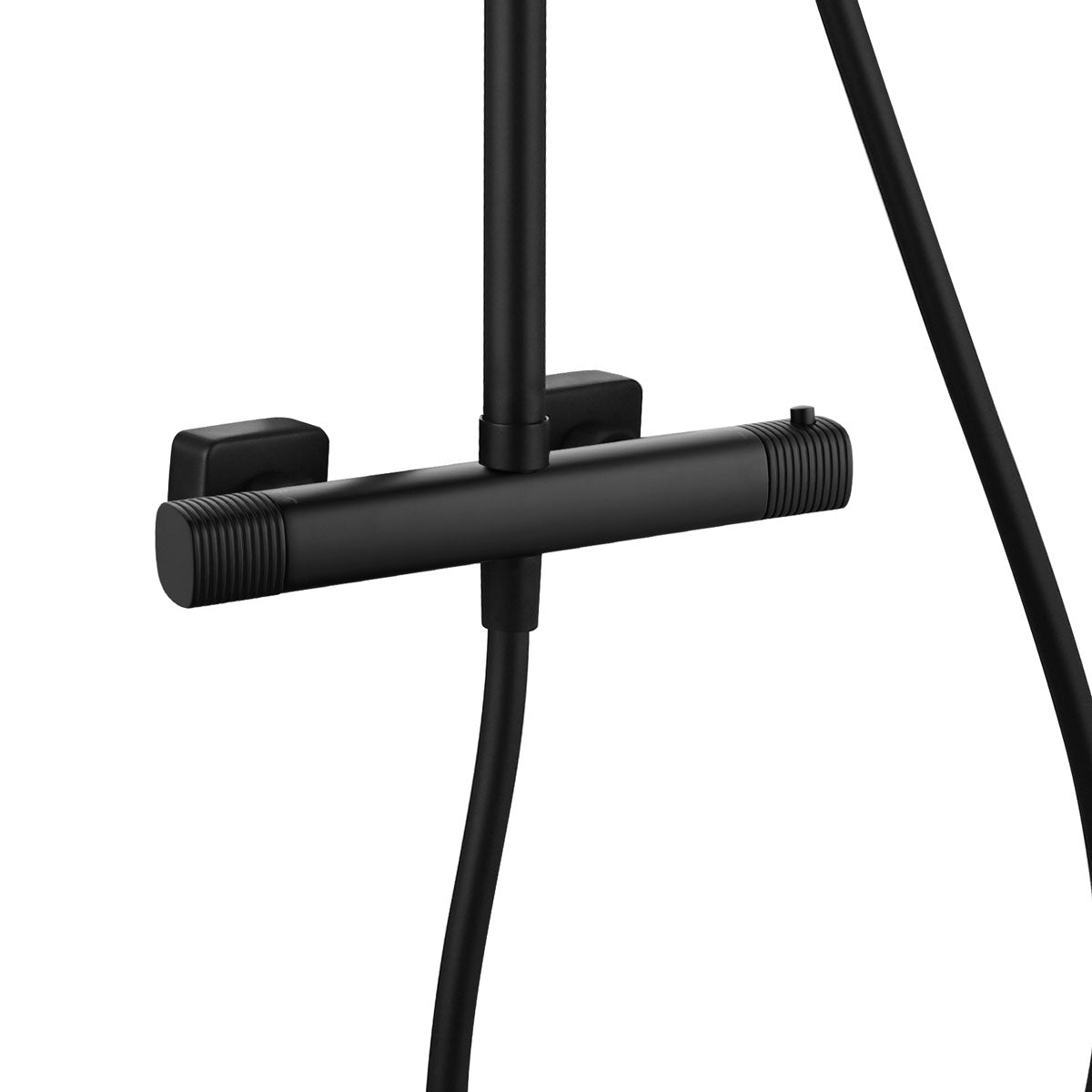 Brusesæt Firenze Mat Sort 200 x 300 mm