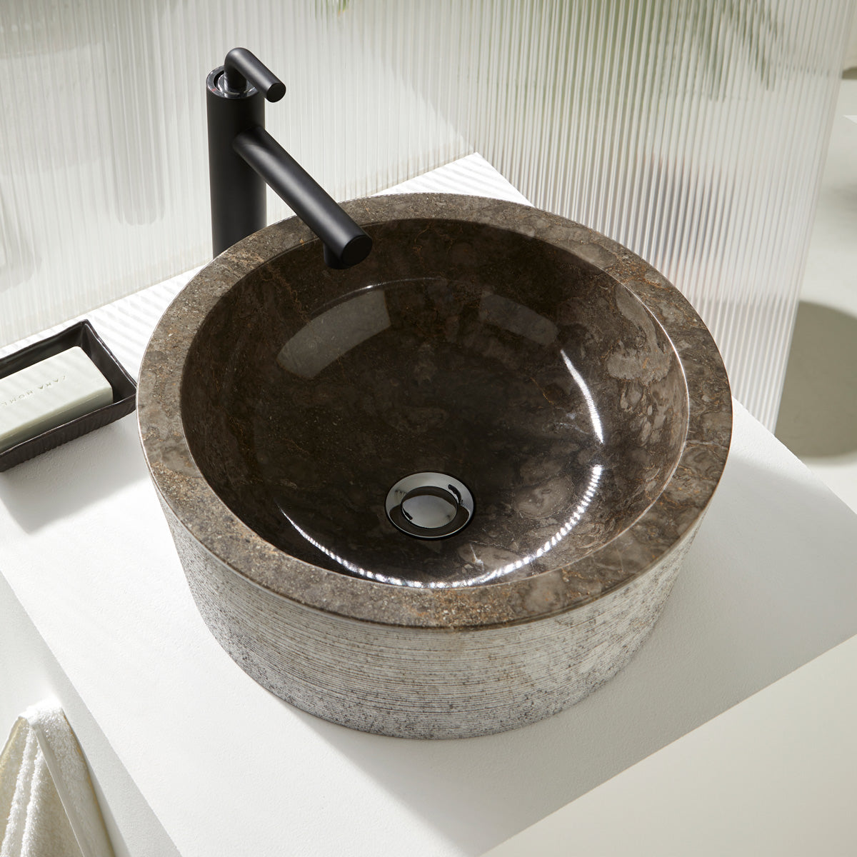 Håndvask Flinta 40x40x15 cm