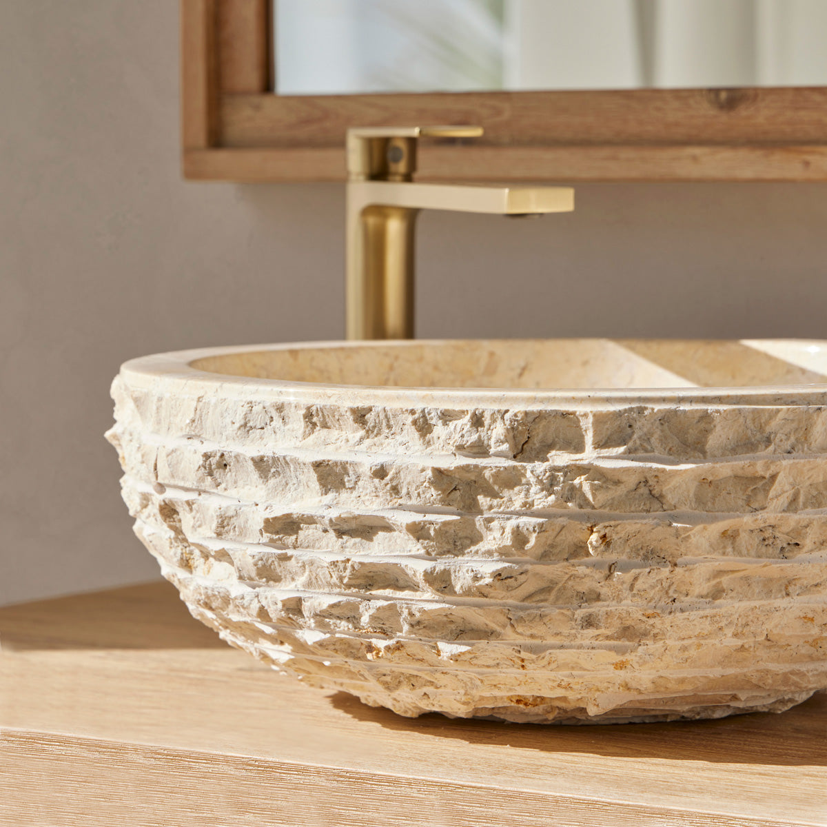 Håndvask Sandsten 40x40x15 cm