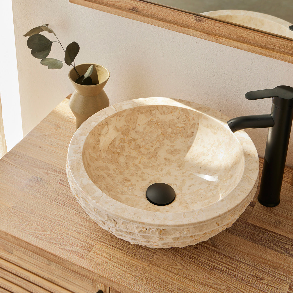 Håndvask Sandsten 40x40x15 cm