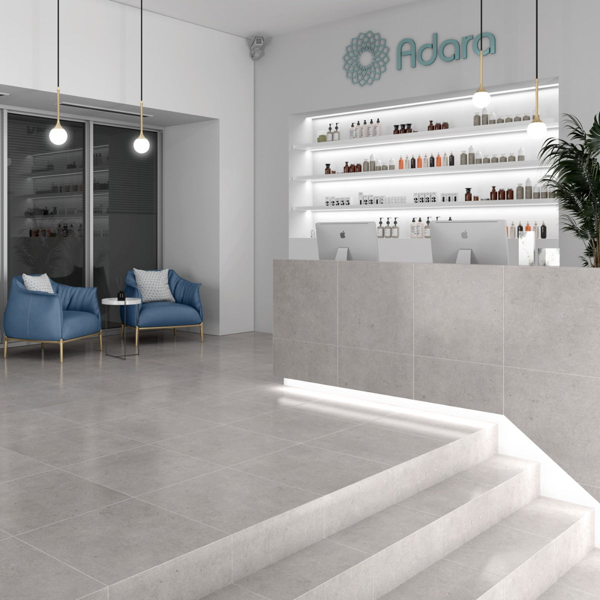 Klinker Atrio SM Grey Matt 60x120