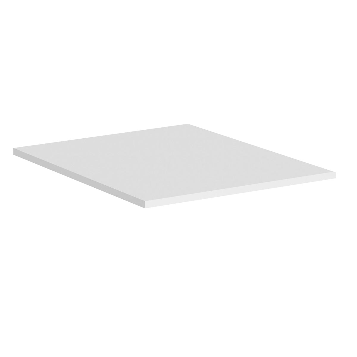Bänkskiva Solid Surface Tenfors 60x45 cm Vit Matt