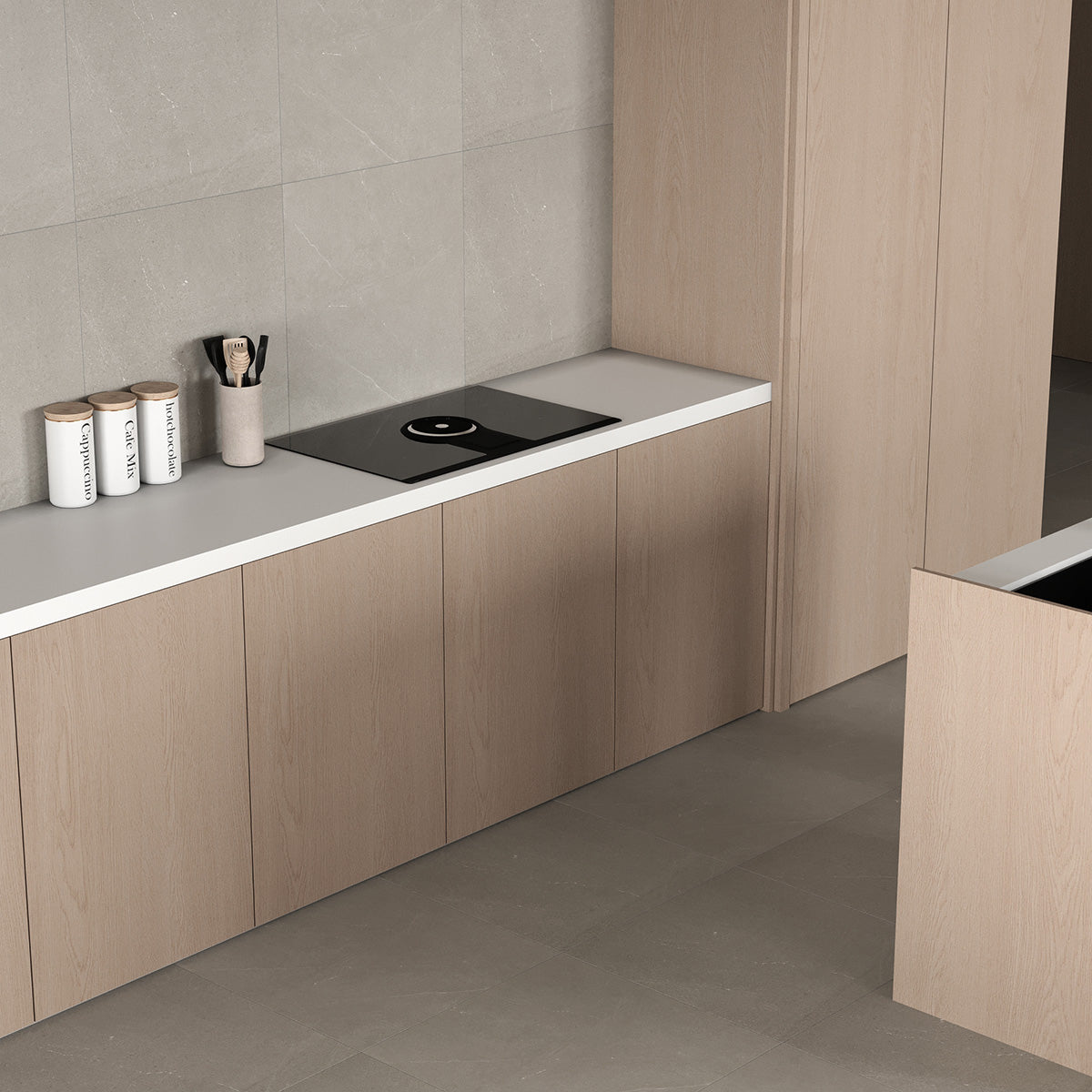 Klinker Bellevue Grey Marmor Mat 60x60