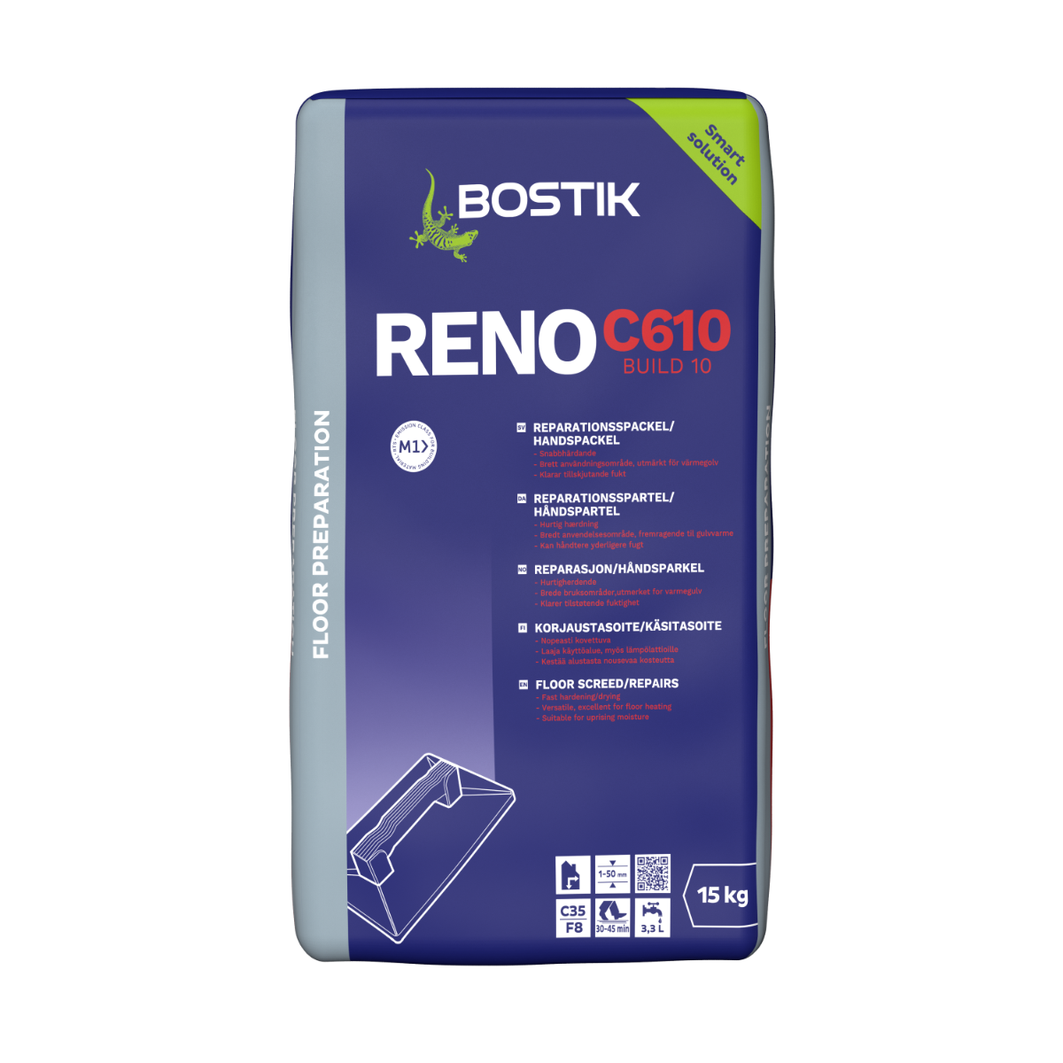 Håndspartel Bostik Reno C610 Build 10 15 kg