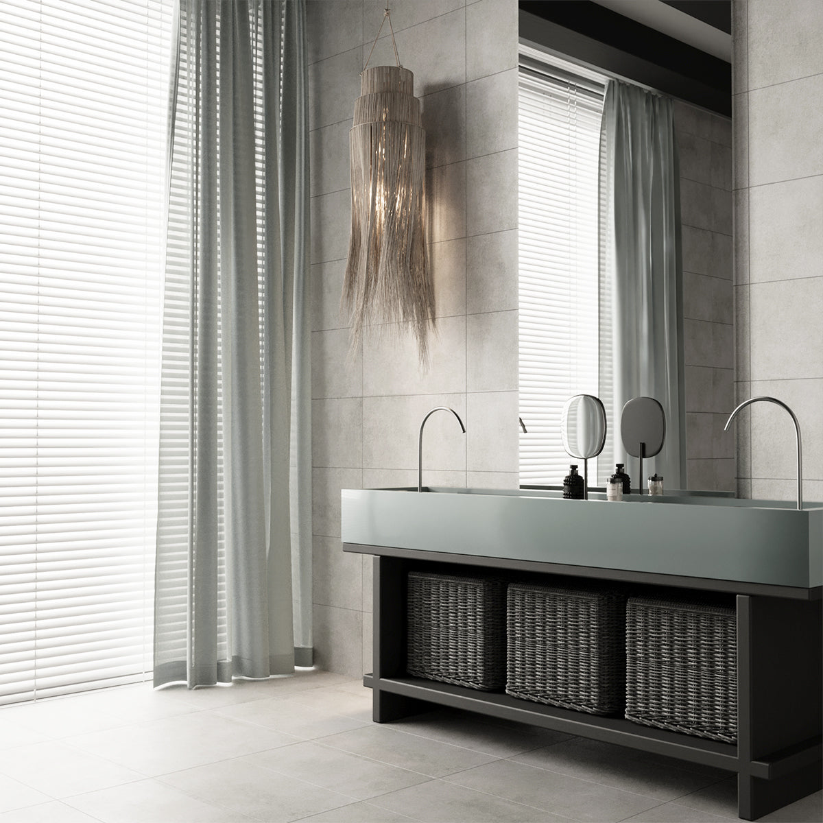 Klinker Concrete Light Grey Mat 30x60