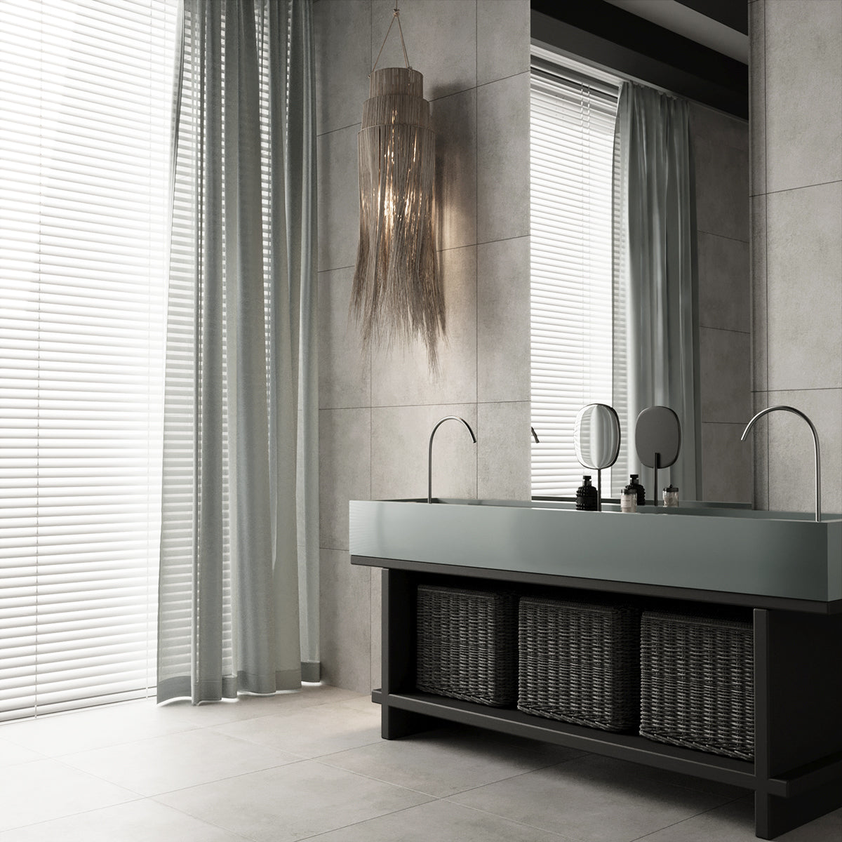 Klinker Concrete Light Grey Mat 60x60