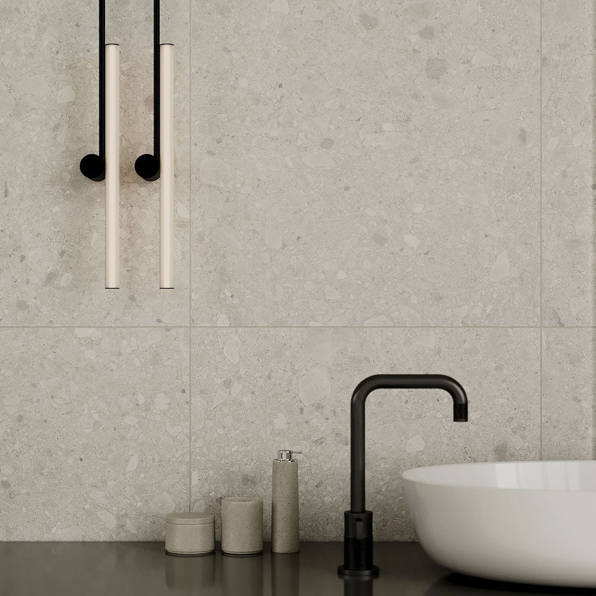 Klinker Flodsten Snow 120x120