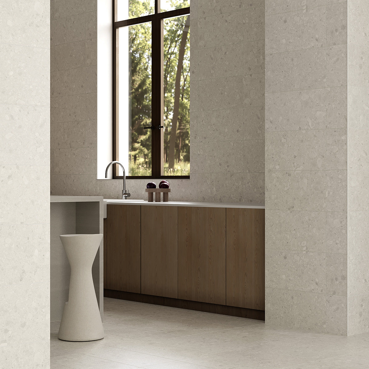 Klinker Flodsten Snow 30x60