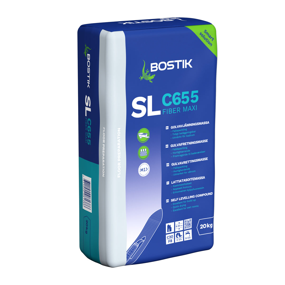 Flydespartel Bostik SL C655 Fiber Maxi 20 kg