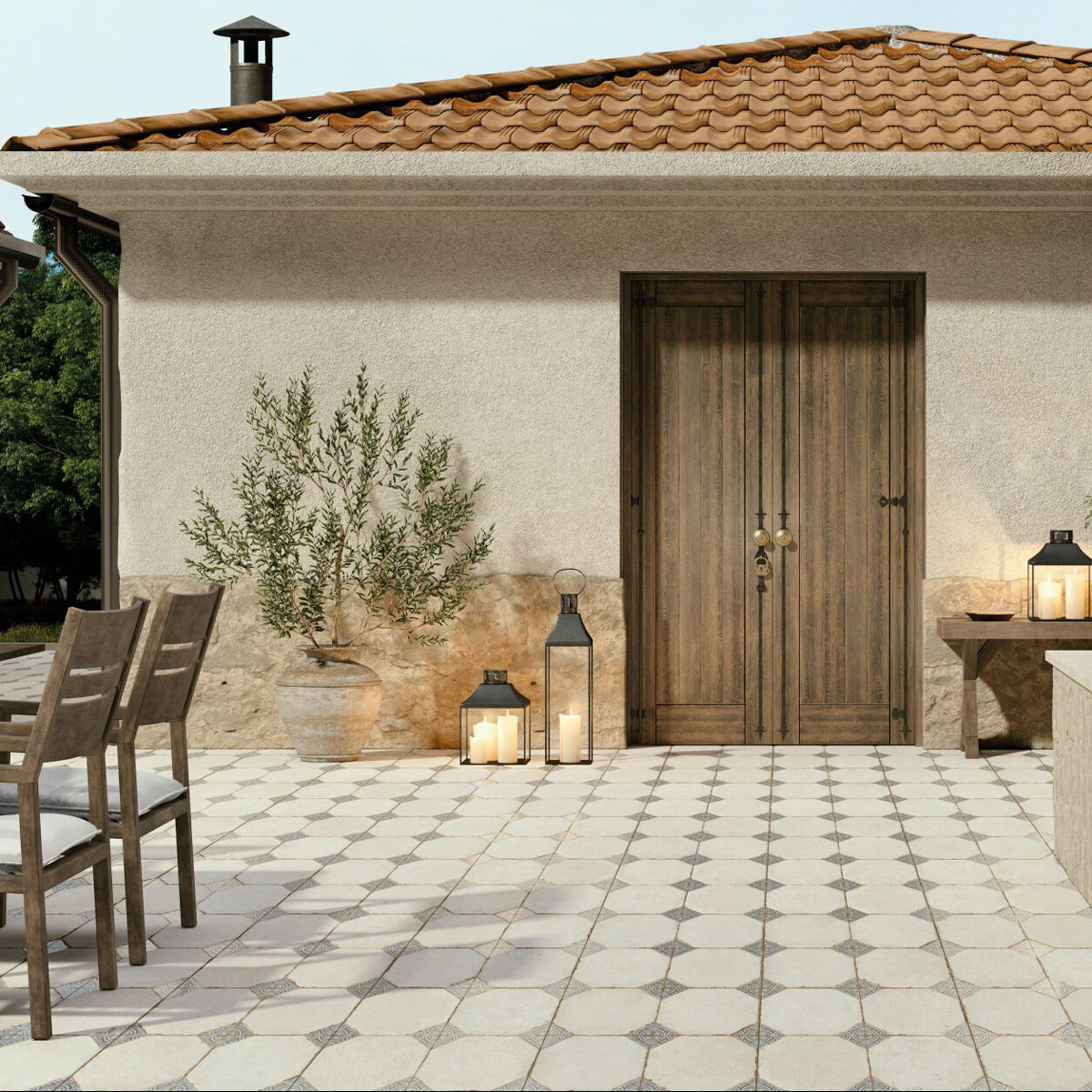 Klinker FS Field Blue 45,2x45,2