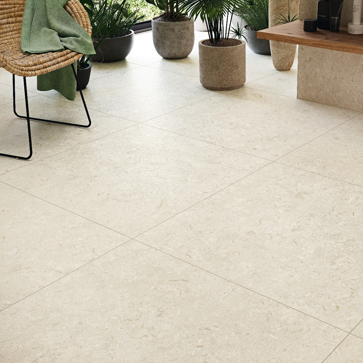 Klinker Gotlandssten Kalksten Bone 60x60