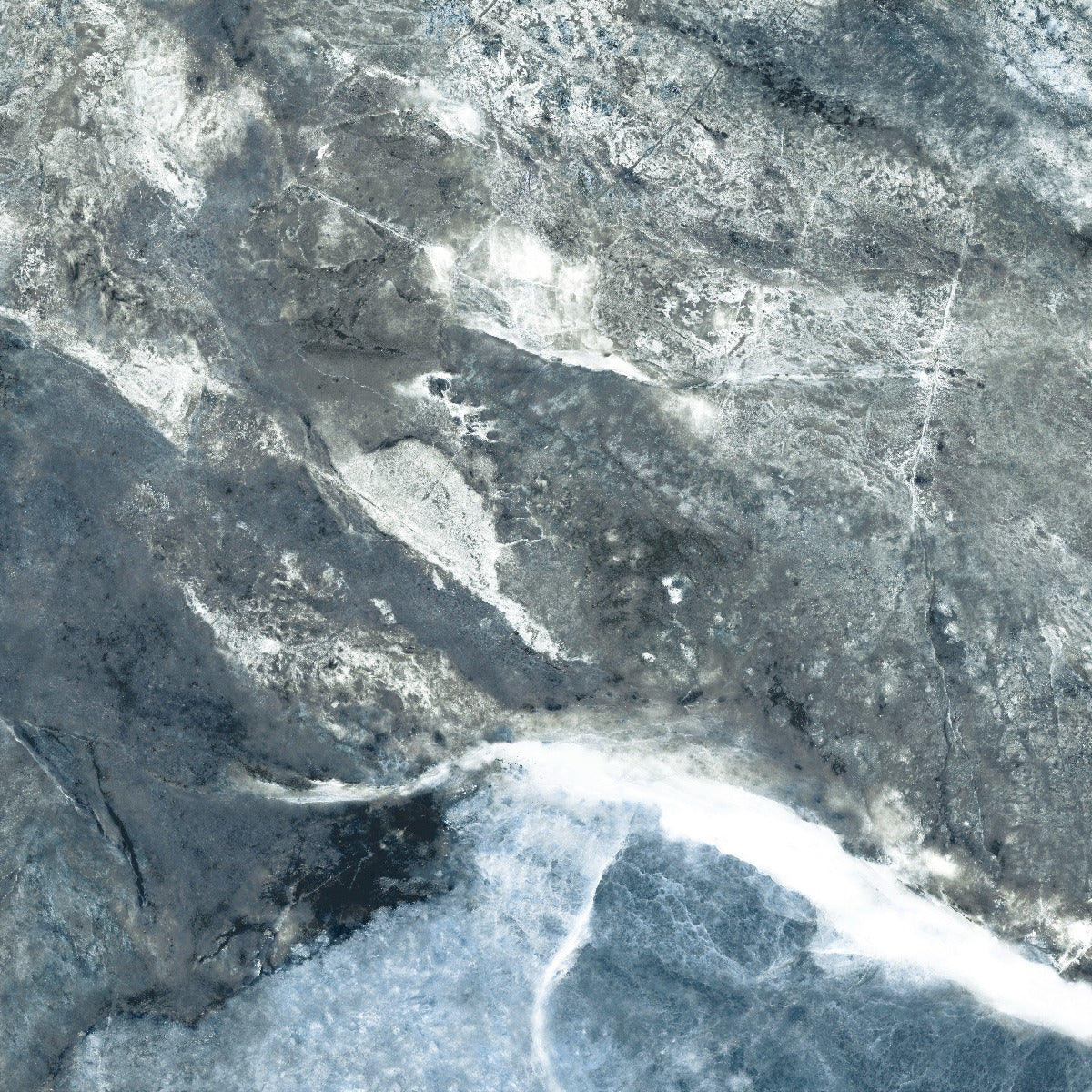 Klinker Amazona Blue Marmor Blank 120x120