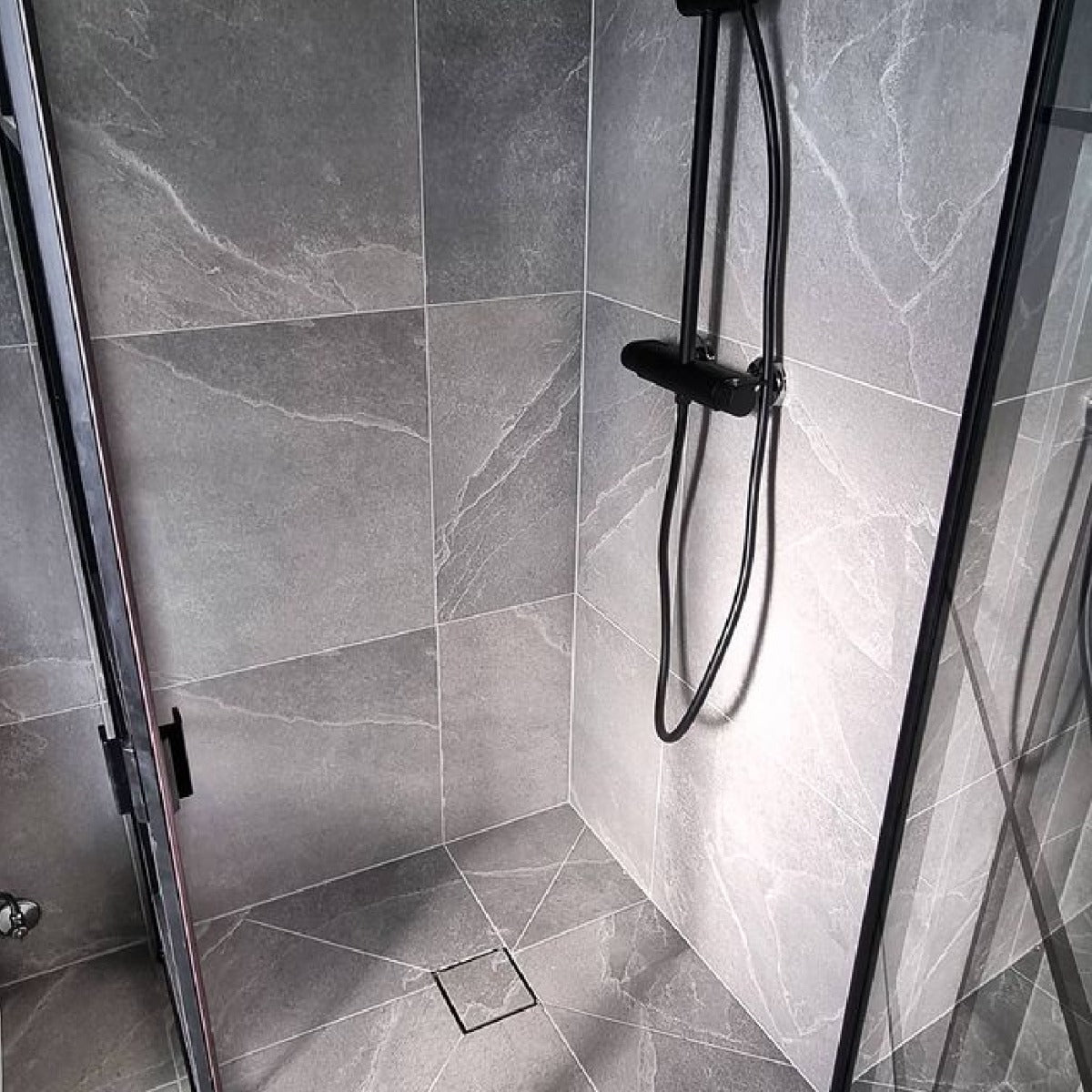 Klinker Makai Gris Marmor Mat 60x60