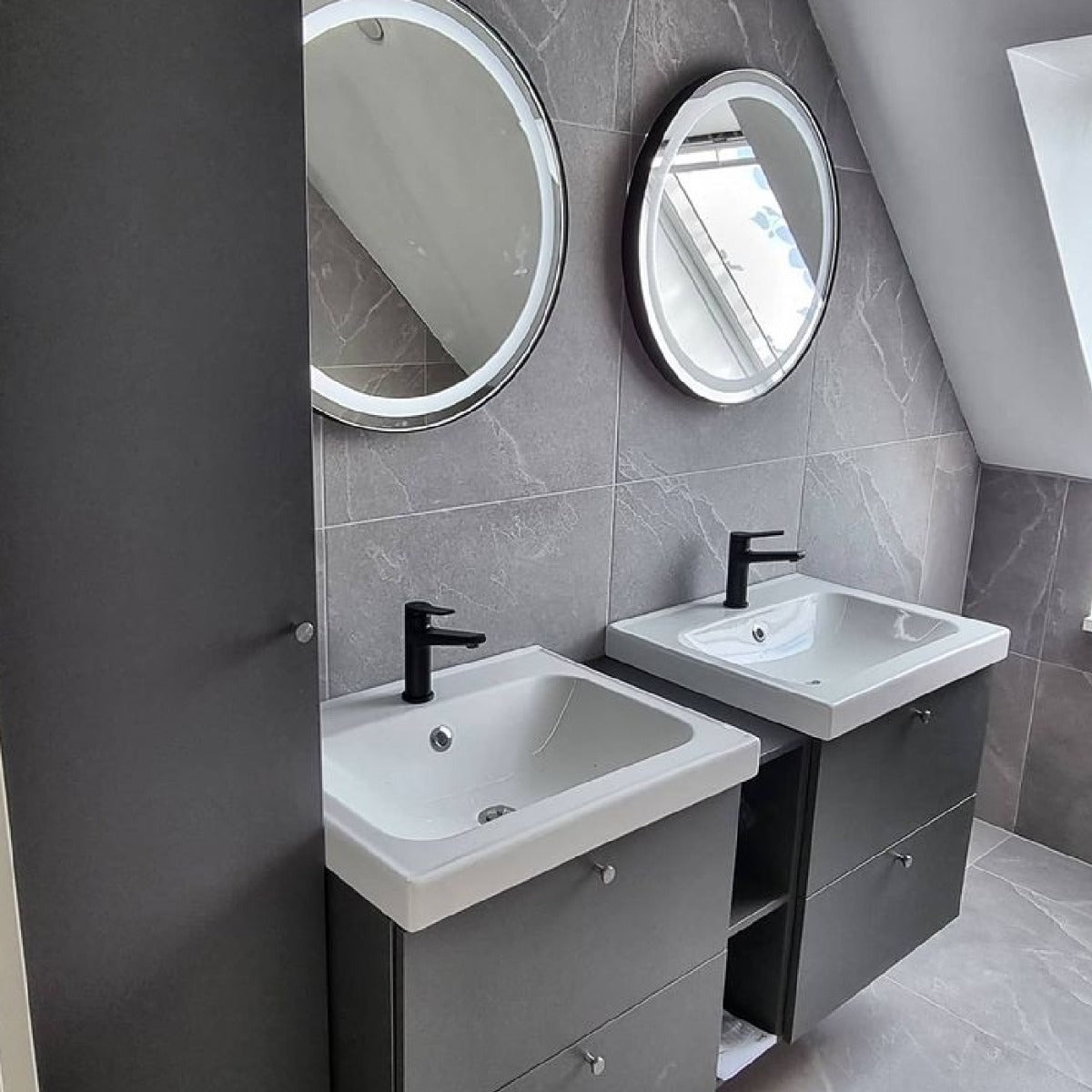 Klinker Makai Gris Marmor Mat 60x60