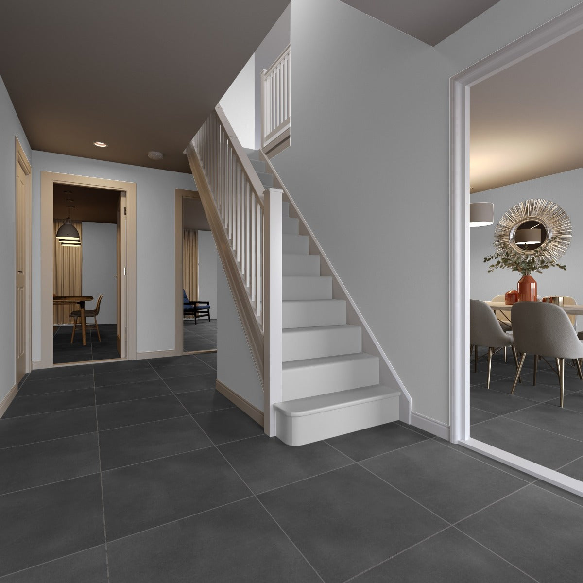 Klinker Town Antracite 60x60