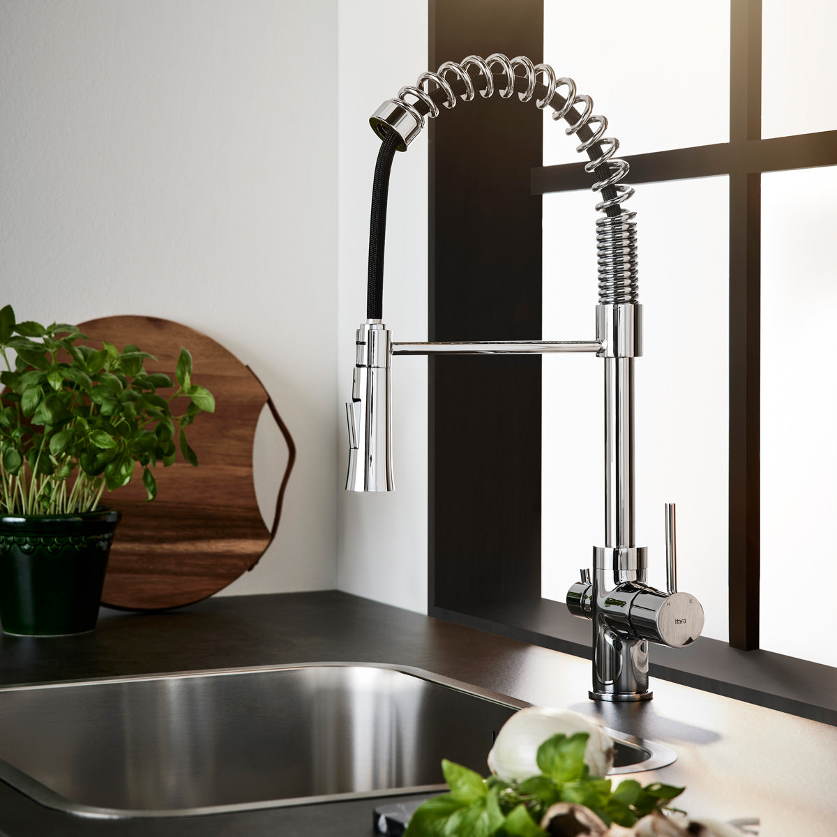 Køkkenarmatur Hafa Dine Krom med Lukning