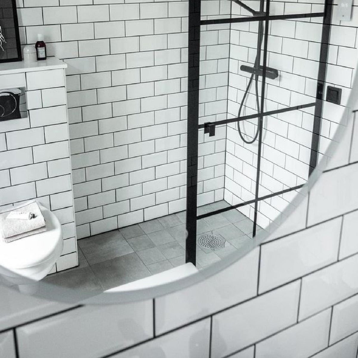 Vægflise Metro Hvid Blank 10x20