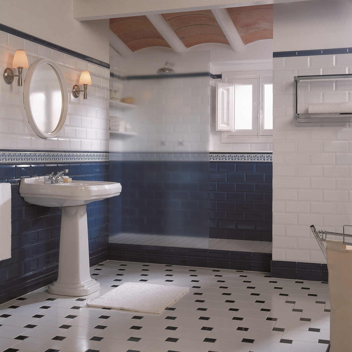 Vægflise Biselado Mugat Blanco 10x20