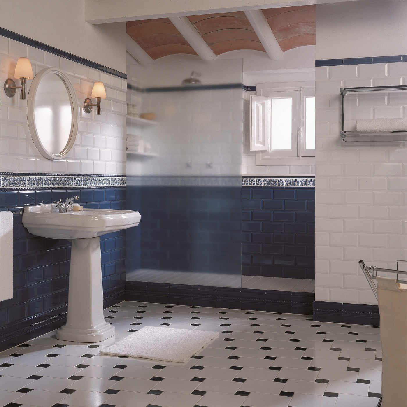 Vægflise Biselado Mugat Blanco 10x20