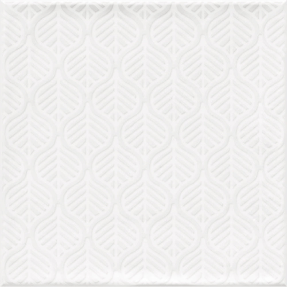 Vægflise Bugis Hvid 20x20