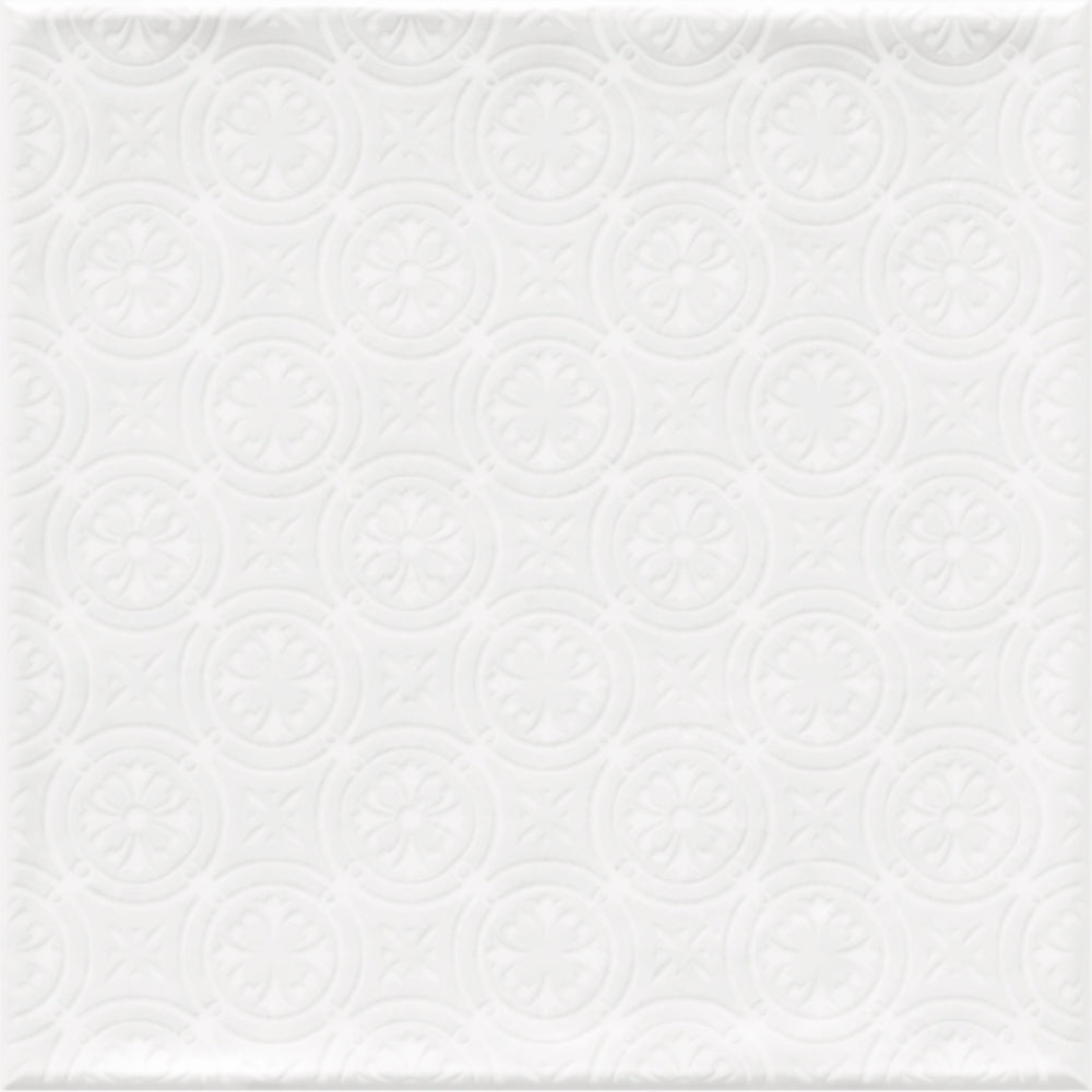 Vægflise Bugis Hvid 20x20