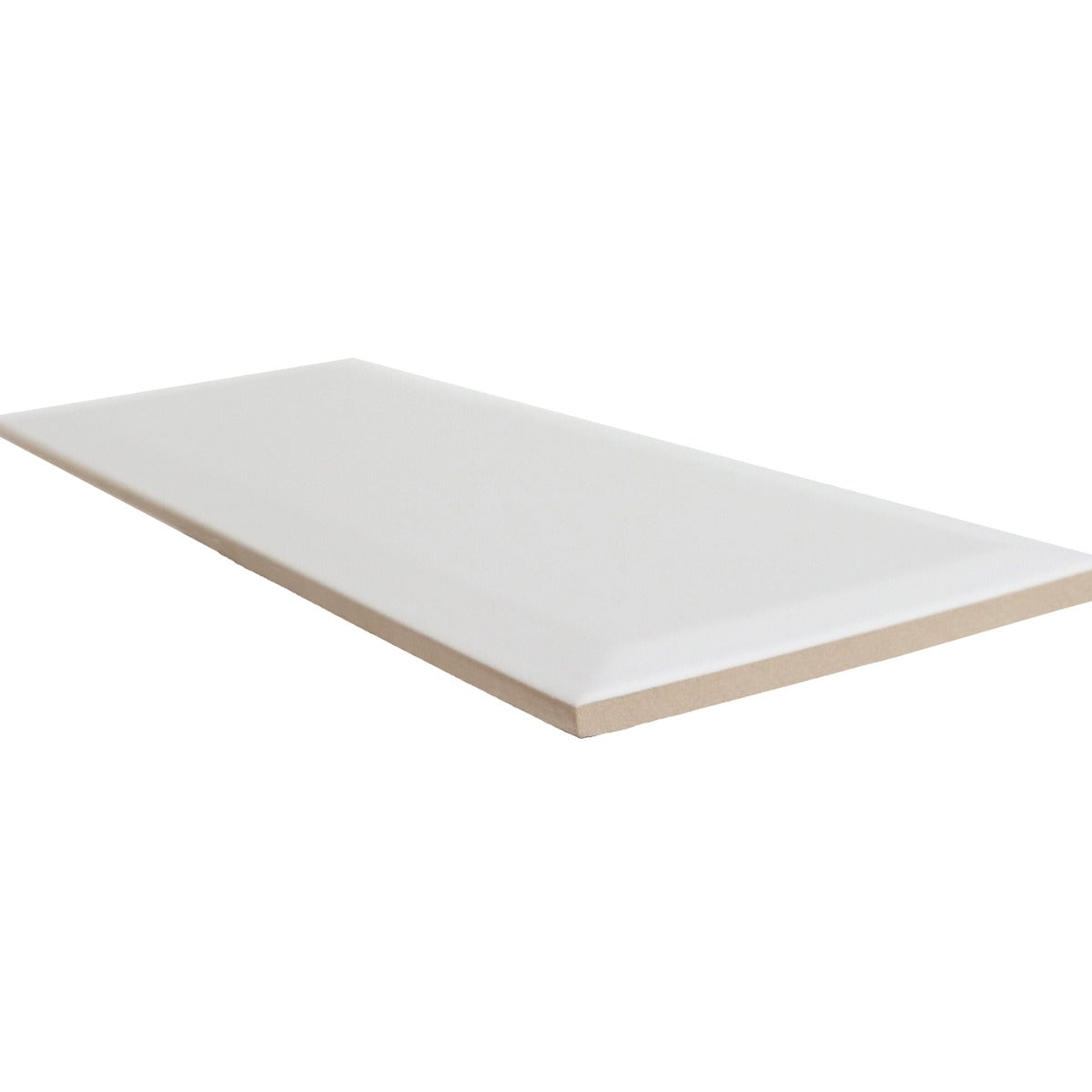 Vægflise Metro Hvid Blank 10x30